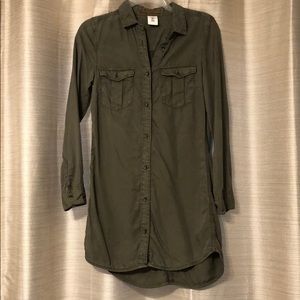Olive green tunic